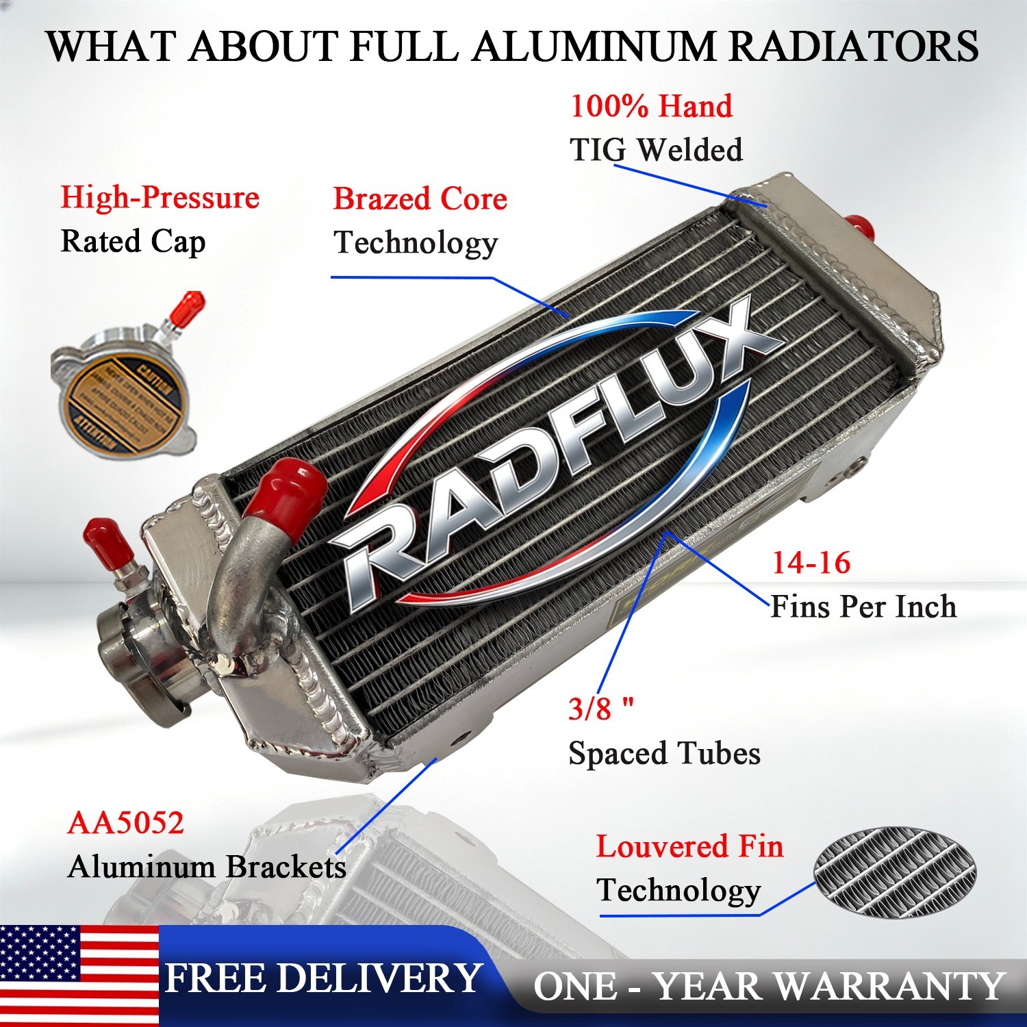 Radiator For 2002-2020 2016 2014 Suzuki RM85 2002-2012 11 RM85L RM 85L Aluminum
