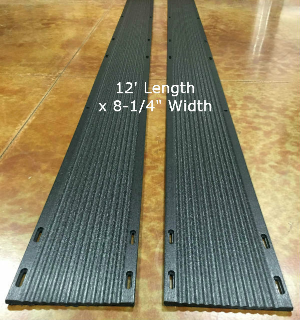 E-Z Off Snowmobile Trailer Ski Guides - 12 Foot Length x 8-1/4 Inch Width - Pair E-Z Off Snowmobile Trailer Ski Guides - 12 Foot Length x 8-1/4 Inch Width - Pair