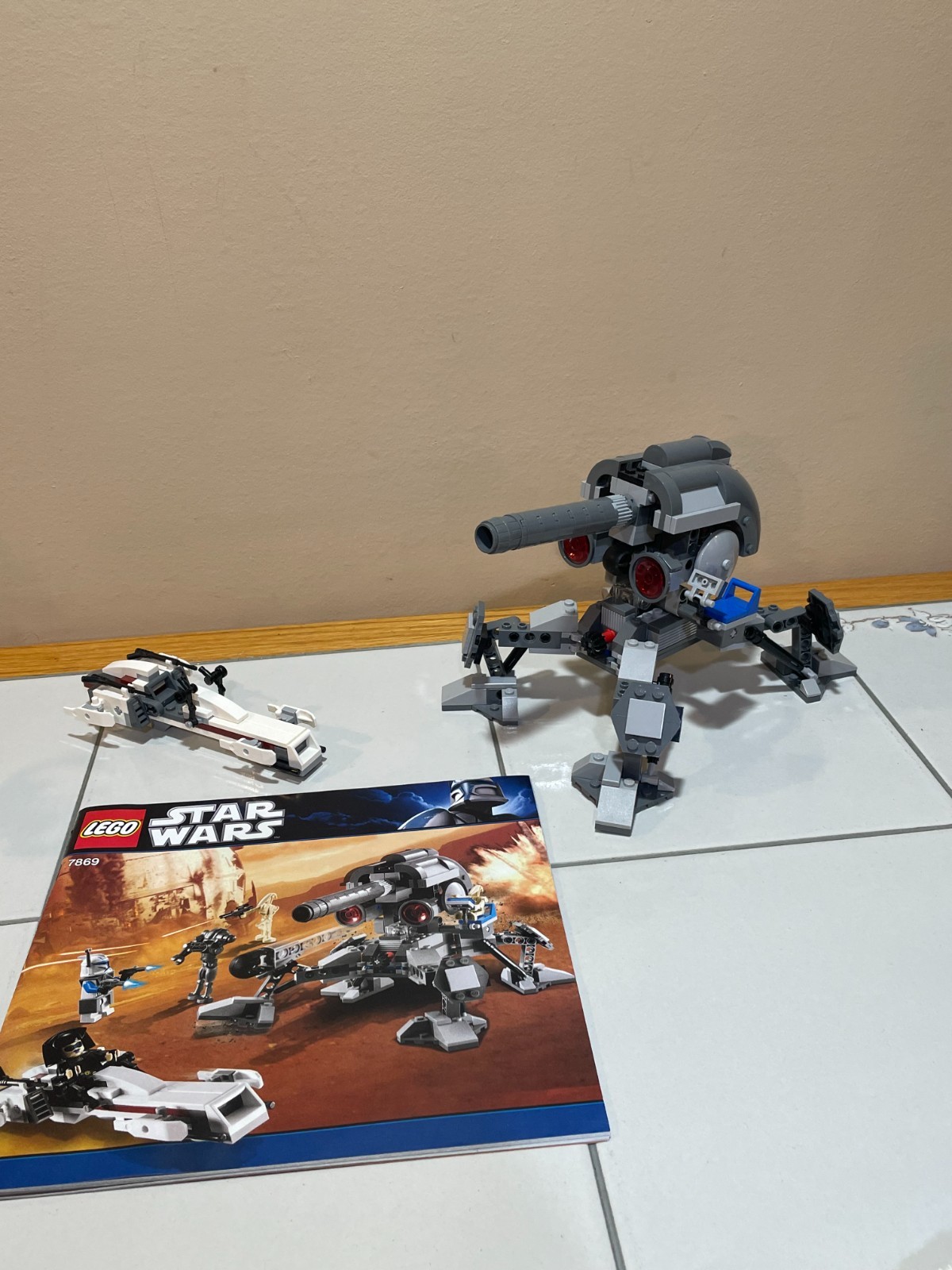 LEGO Star Wars Clone Wars Battle for Geonosis 7869 BUILDS ONLY Cannon No Figs LEGO Star Wars Clone Wars Battle for Geonosis 7869 BUILDS ONLY Cannon No Figs