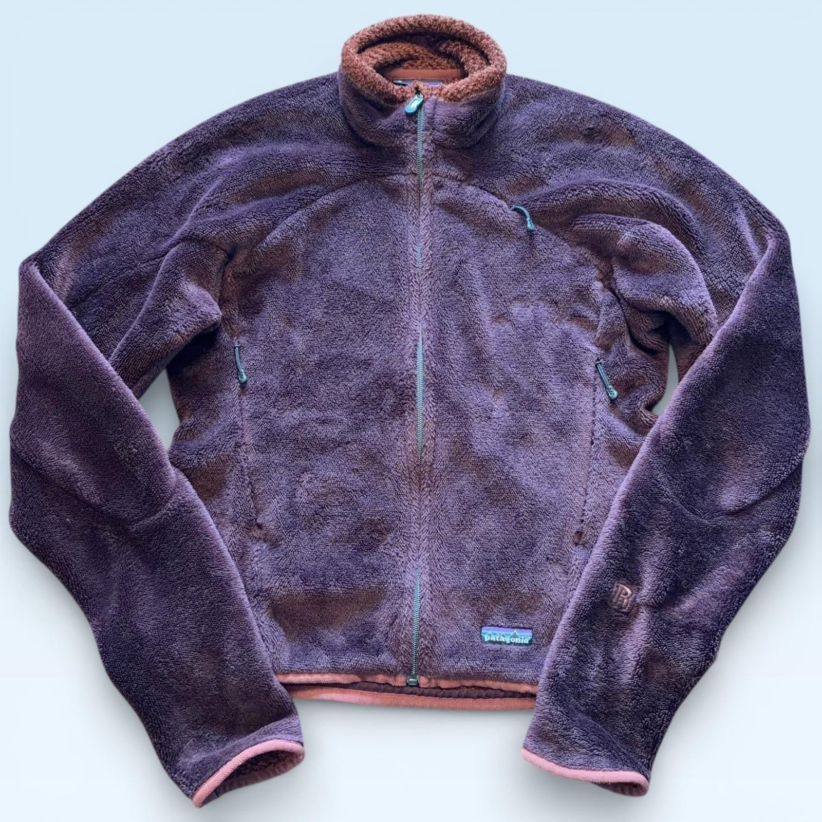 Patagonia Regulator Soft Fleece Jacket Womens Small Purple Full Zip STY 36112F9