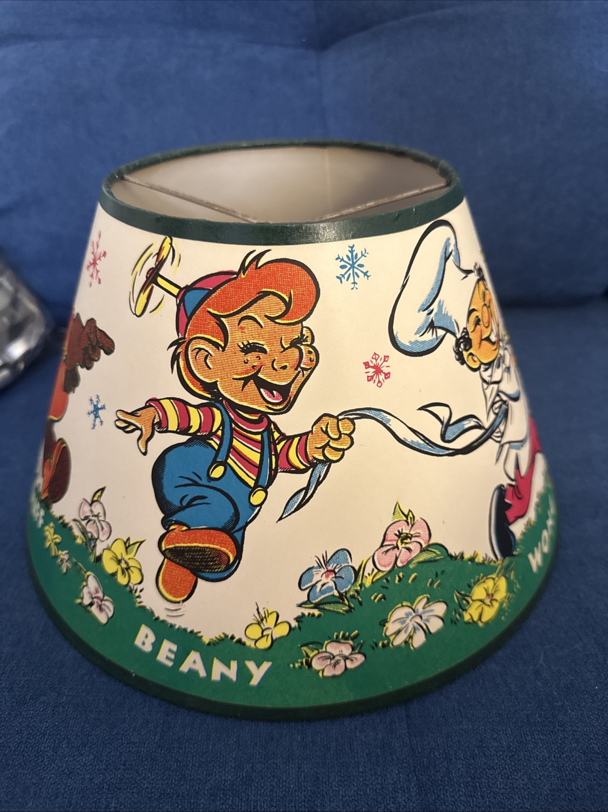 RARE VTG 1950s Beany & Cecil Cartoon Lamp SHADE ONLY Bob CLAMPETT Alert Lamp Co RARE VTG 1950s Beany & Cecil Cartoon Lamp SHADE ONLY Bob CLAMPETT Alert Lamp Co