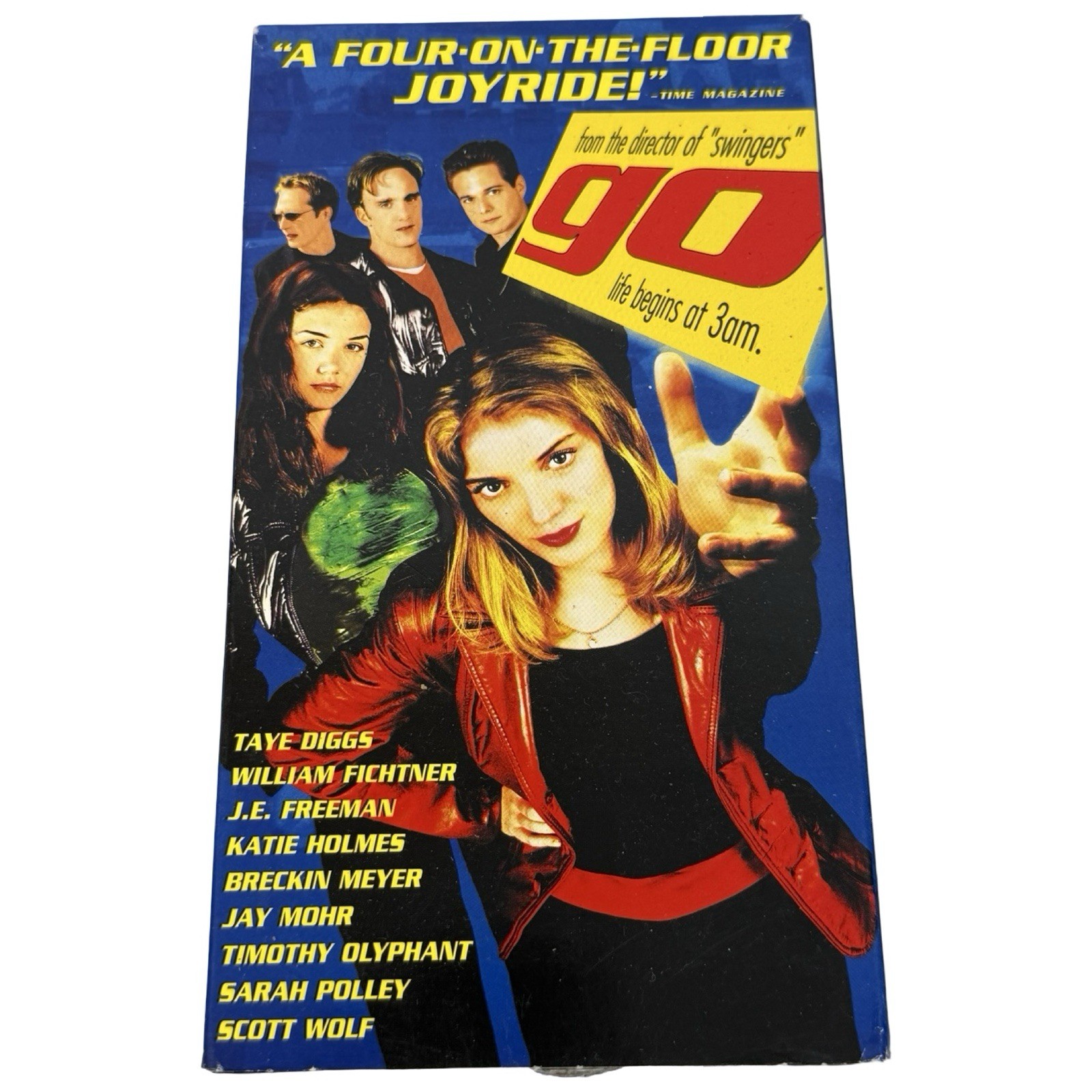 Go (1999) Dark Comedy VHS | Columbia Pictures | Katie Holmes | Blockbuster