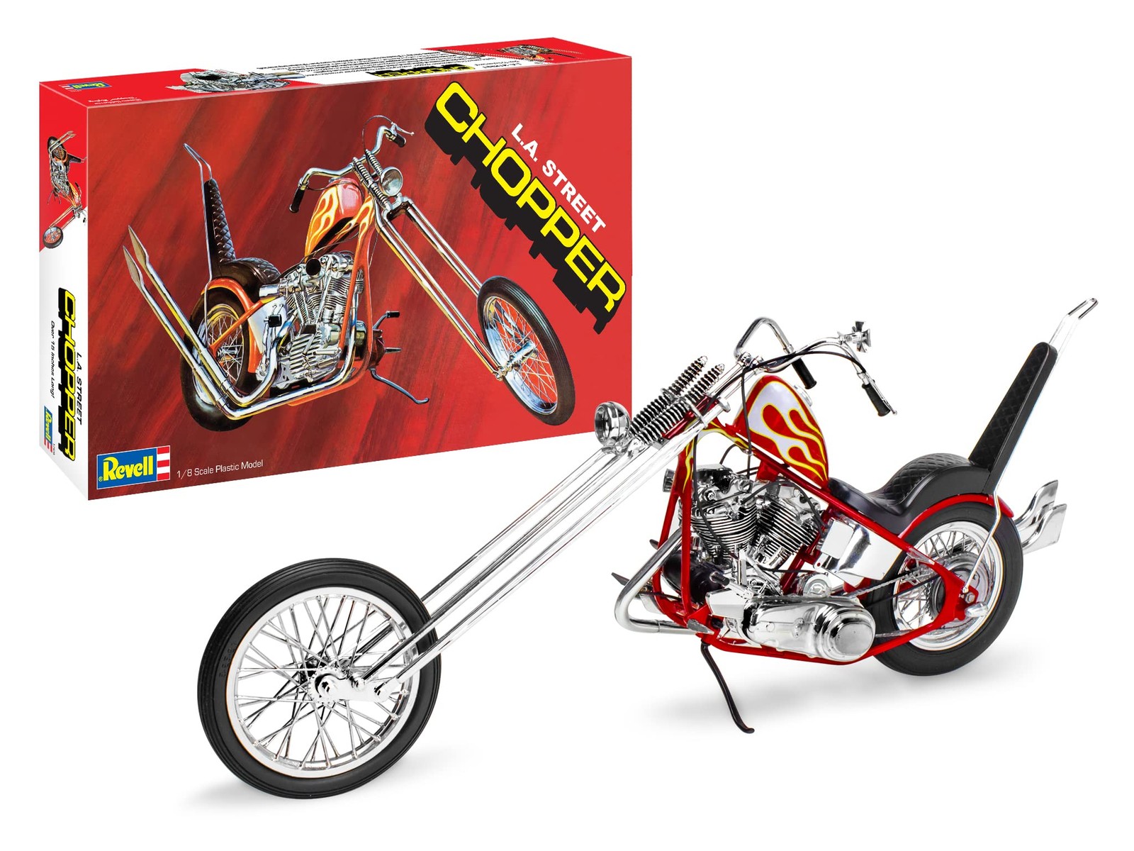 Revell 17326 L.A. Street Chopper 1:8 Scale 107-Piece Skill Level 5 Model Revell 17326 L.A. Street Chopper 1:8 Scale 107-Piece Skill Level 5 Model