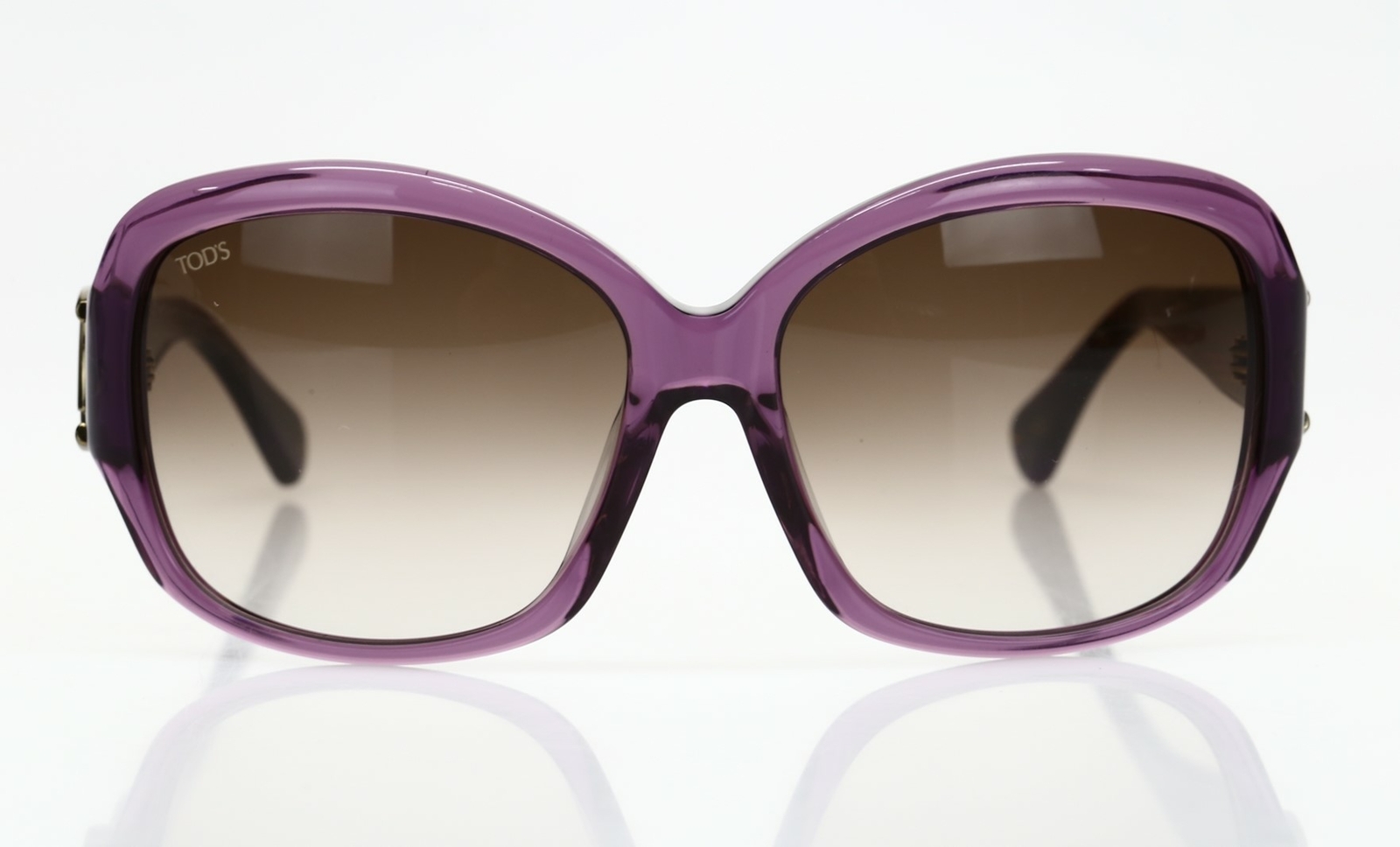 TOD\'S Women\'s Purple \'TO21\' Oversized Sunglasses 139632