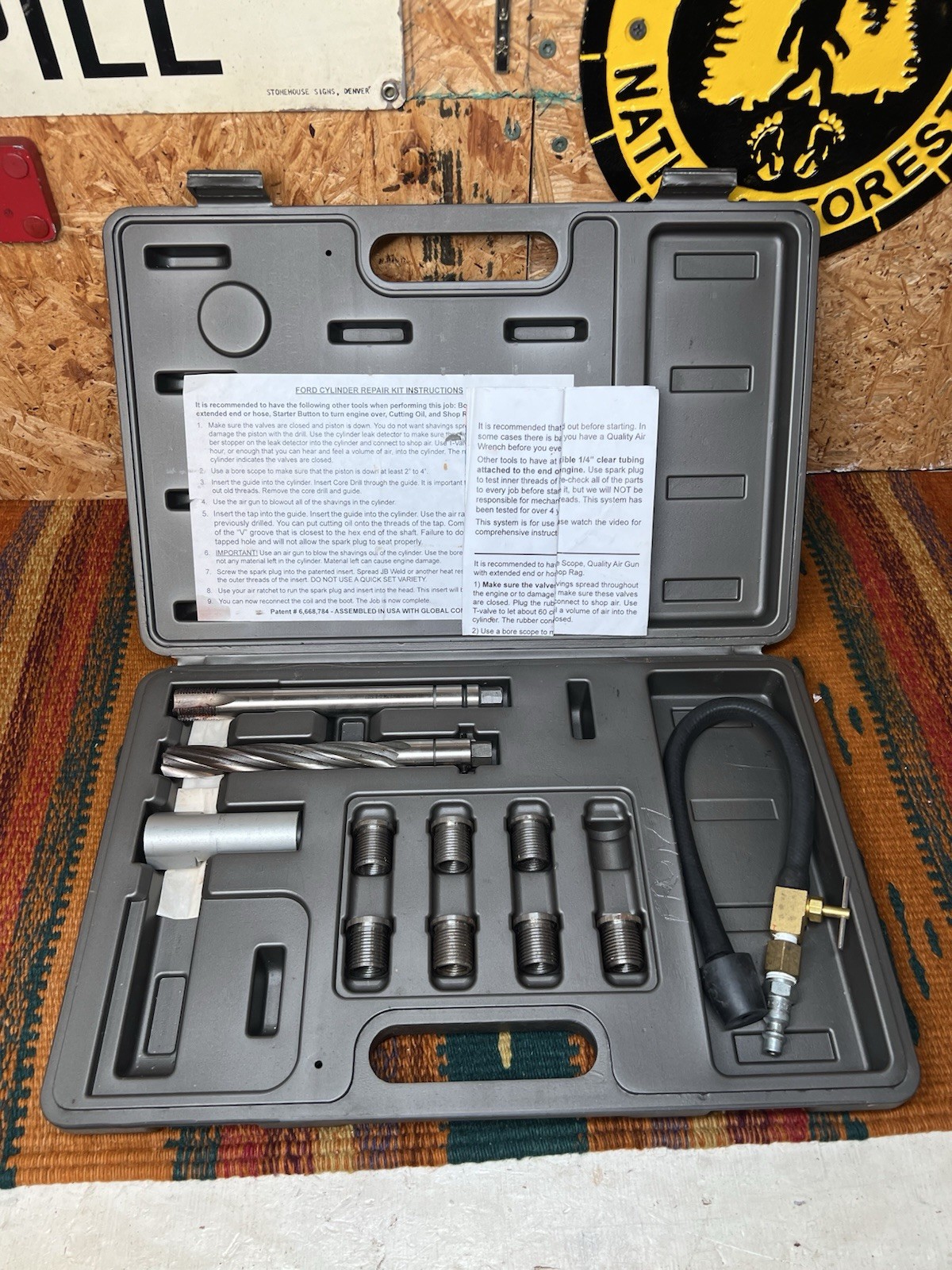 Cal-Van Tools Part #38900 Ford Triton Insert Tool Installer Kit