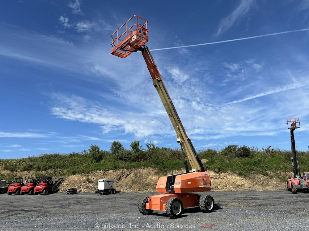 2016 JLG 600S 60\' 4WD Telescopic Boom Lift Man Aerial Platform SkyPower bidadoo