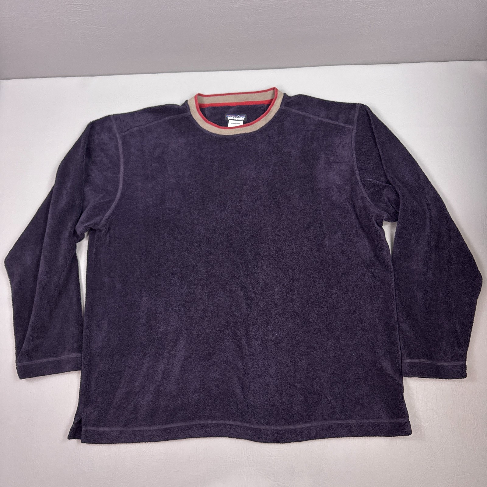 Vintage Patagonia Sweater Men XL Purple Plush Rhythm Synchilla Sweatshirt Fleece Vintage Patagonia Sweater Men XL Purple Plush Rhythm Synchilla Sweatshirt Fleece