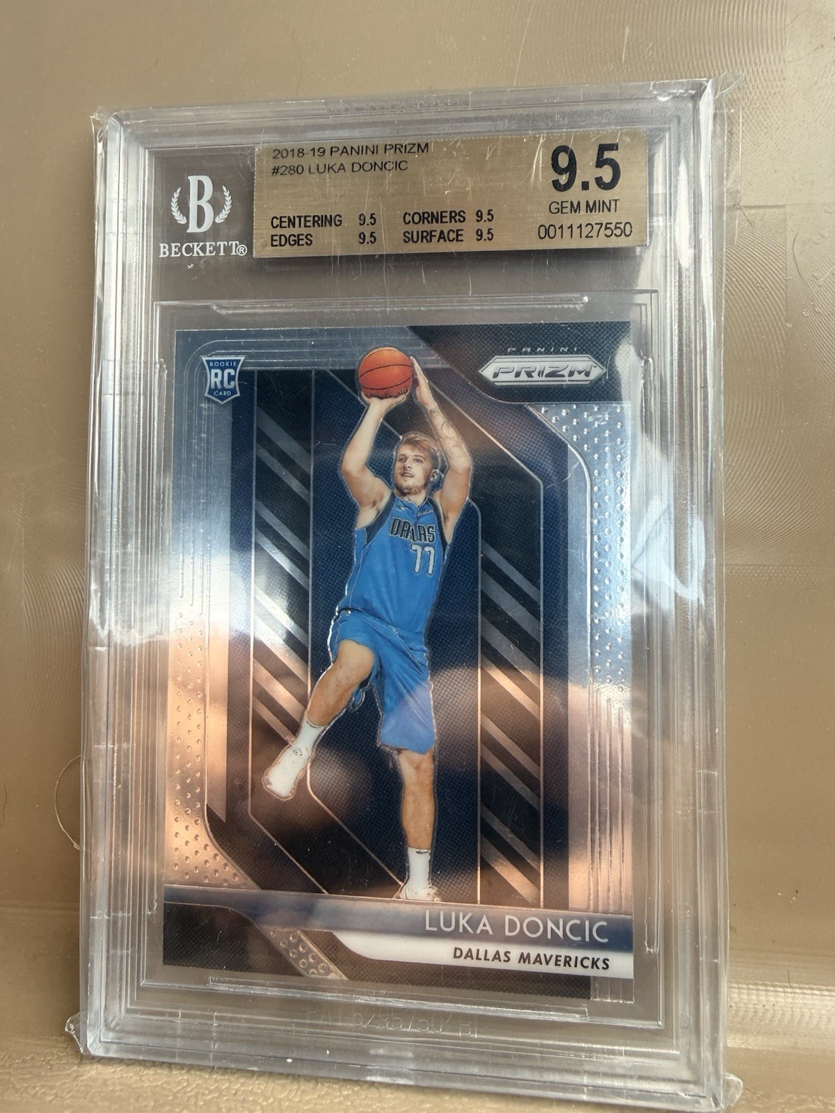 Panini 2018-19 Prizm Luka Dončić #280 Prizm Rookie RC Mavericks