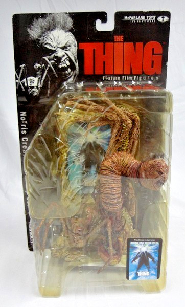 2000 McFarlane Toys Movie Maniacs Norris Creature W/ Spider The Thing Figure