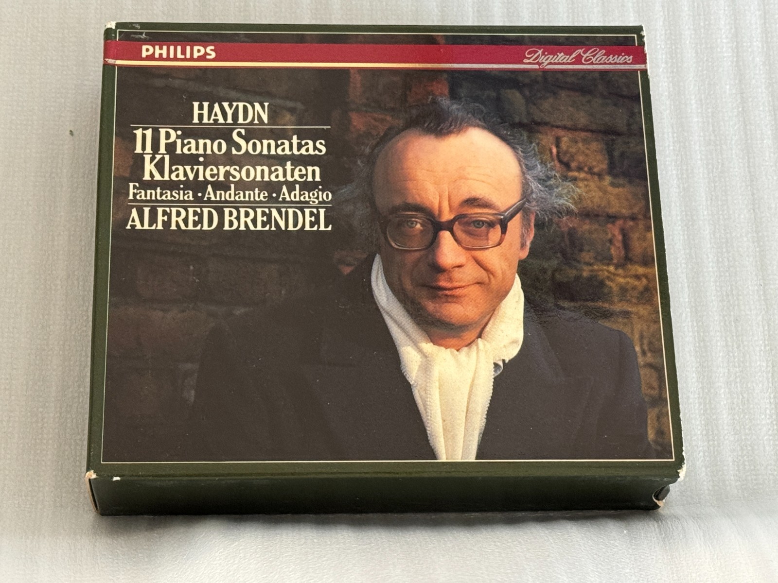 Alfred Brendel: Haydn: 11 Piano Sonatas Klaviersonaten 4 CD  Set Philips  VG