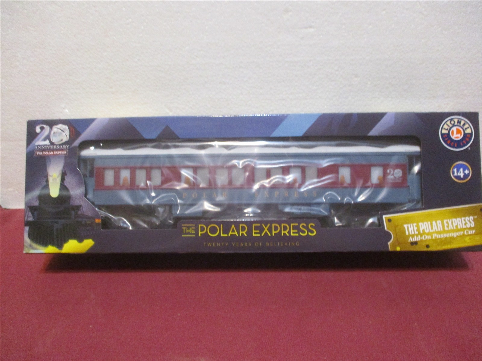 Lionel #2427720 Polar Express 20th Annviversary Add-On Coach Snow Roof Train Car Lionel #2427720 Polar Express 20th Annviversary Add-On Coach Snow Roof Train Car