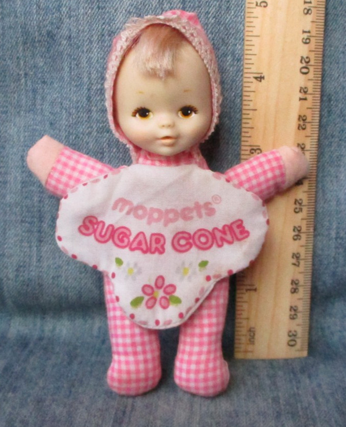 Vintage PINK MOPPETS SUGAR CONE 5\