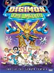Digimon: The Movie, brand new and sealed (DVD, 2001) brand new with poster Digimon: The Movie, brand new and sealed (DVD, 2001) brand new with poster
