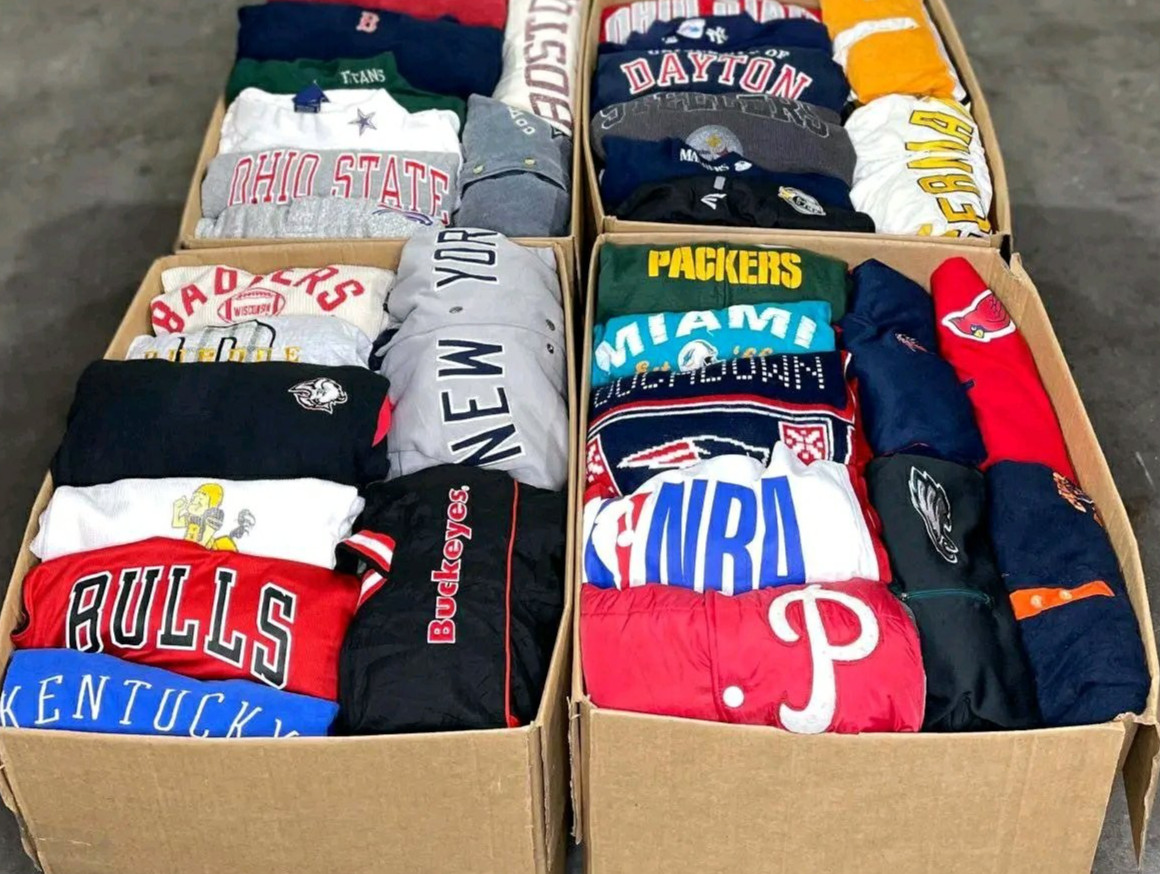 Wholesale Lot Of 50Pcs mixed Men Clothes Reseller Consignment Size S-3X