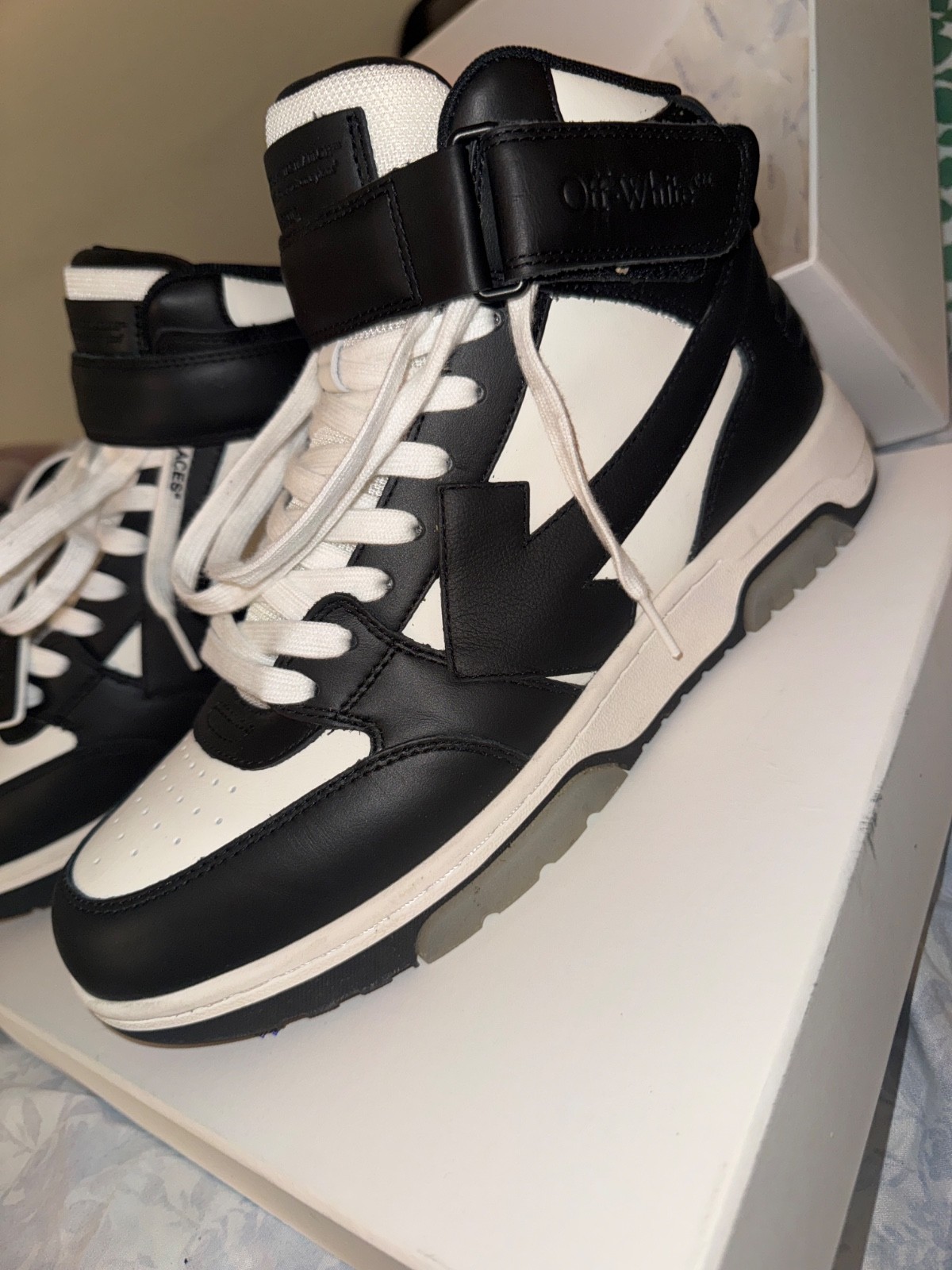 off white out of office mid top off white out of office mid top