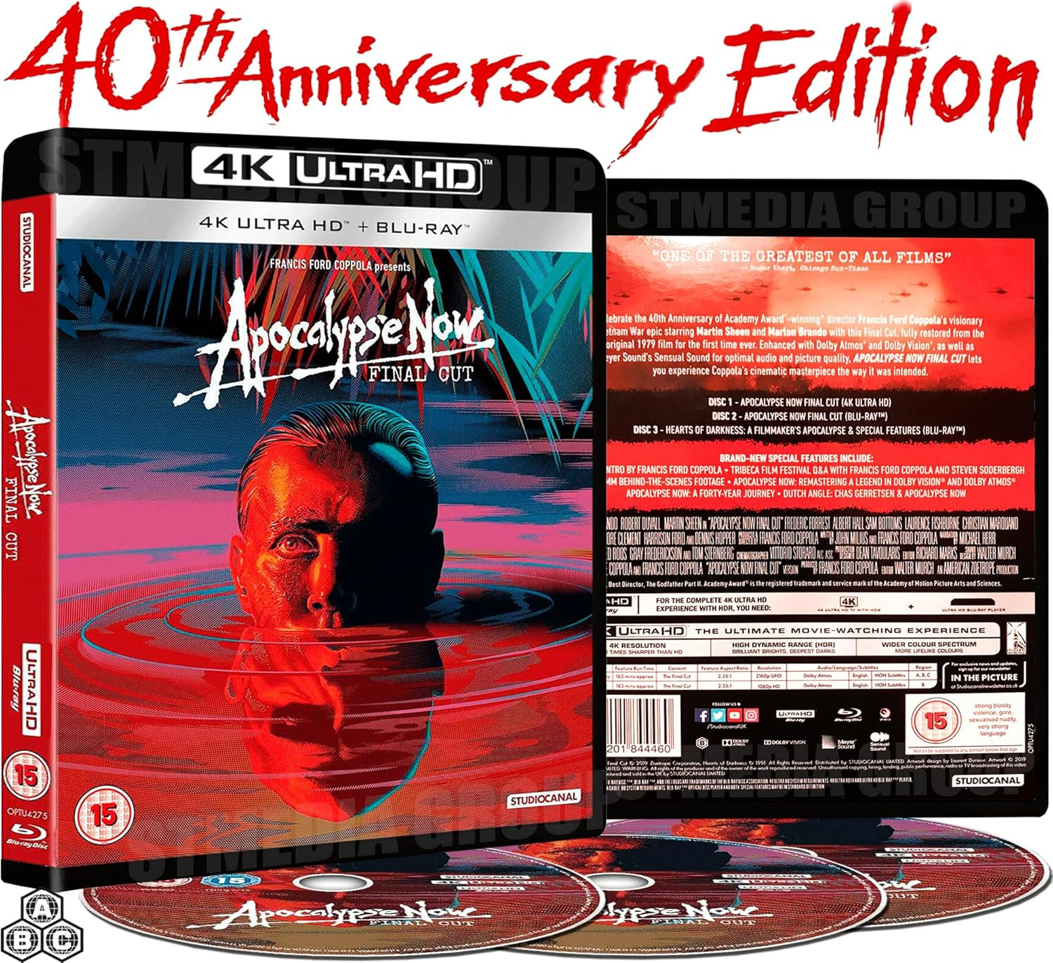 Apocalypse Now: Final Cut (40Th Anniversary / Special Edition 3-Disc Set) [4K Apocalypse Now: Final Cut (40Th Anniversary / Special Edition 3-Disc Set) [4K
