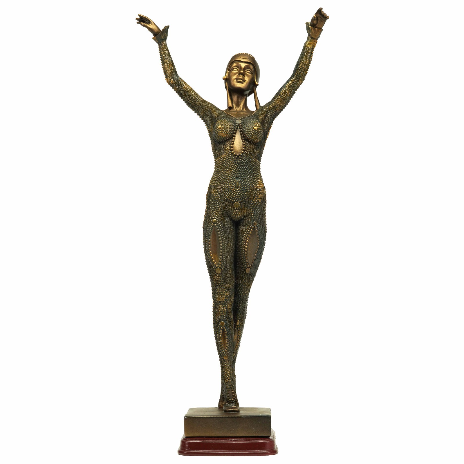 Design Toscano Bronze Finish Demetre Chiparus Durga Dancer Cast Stone Resin 15 Design Toscano Bronze Finish Demetre Chiparus Durga Dancer Cast Stone Resin 15