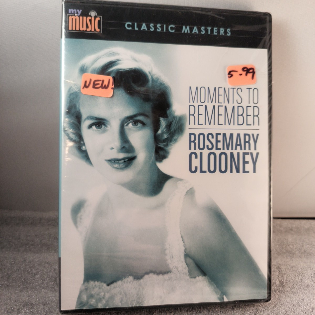 Rosemary Clooney My Music Moments To Remember DVD Brand New Sealed