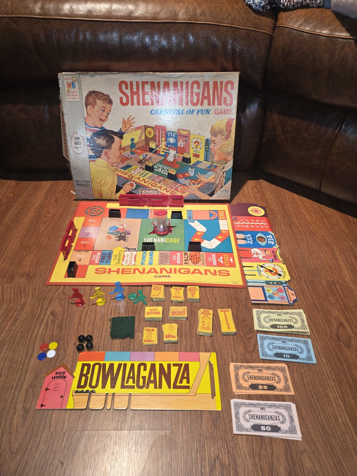 Vintage 1964 Shenanigans Game by Milton Bradley 99% Complete Vintage 1964 Shenanigans Game by Milton Bradley 99% Complete