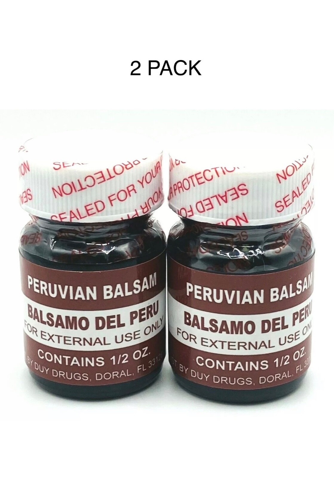 Peruvian Balsam / Balsamo del Peru 0.5 oz ( 2 Pack ) Peruvian Balsam / Balsamo del Peru 0.5 oz ( 2 Pack )