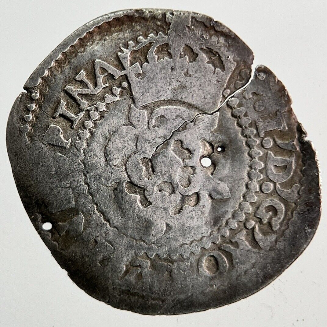 1603-25 James I 1st Half-groat Silver Hammered Coin | Collectable Grade 1603-25 James I 1st Half-groat Silver Hammered Coin | Collectable Grade