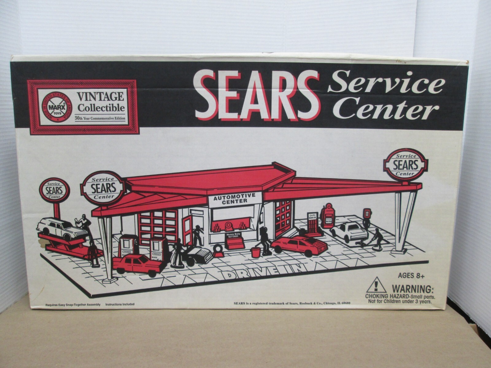 Marx Toys Sears Service Center Vintage Collectible 3436R New Opened Box Marx Toys Sears Service Center Vintage Collectible 3436R New Opened Box