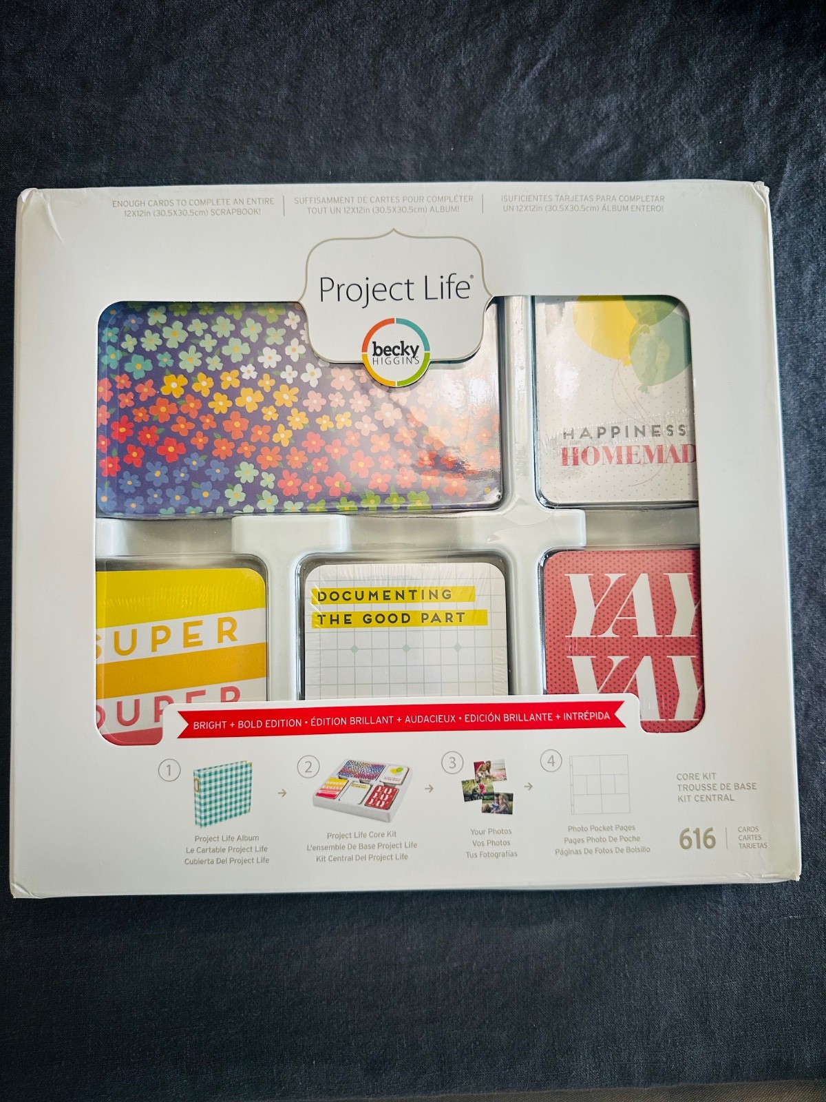 Project Life Becky Higgins core kit Bright + Bold edition brand new Project Life Becky Higgins core kit Bright + Bold edition brand new