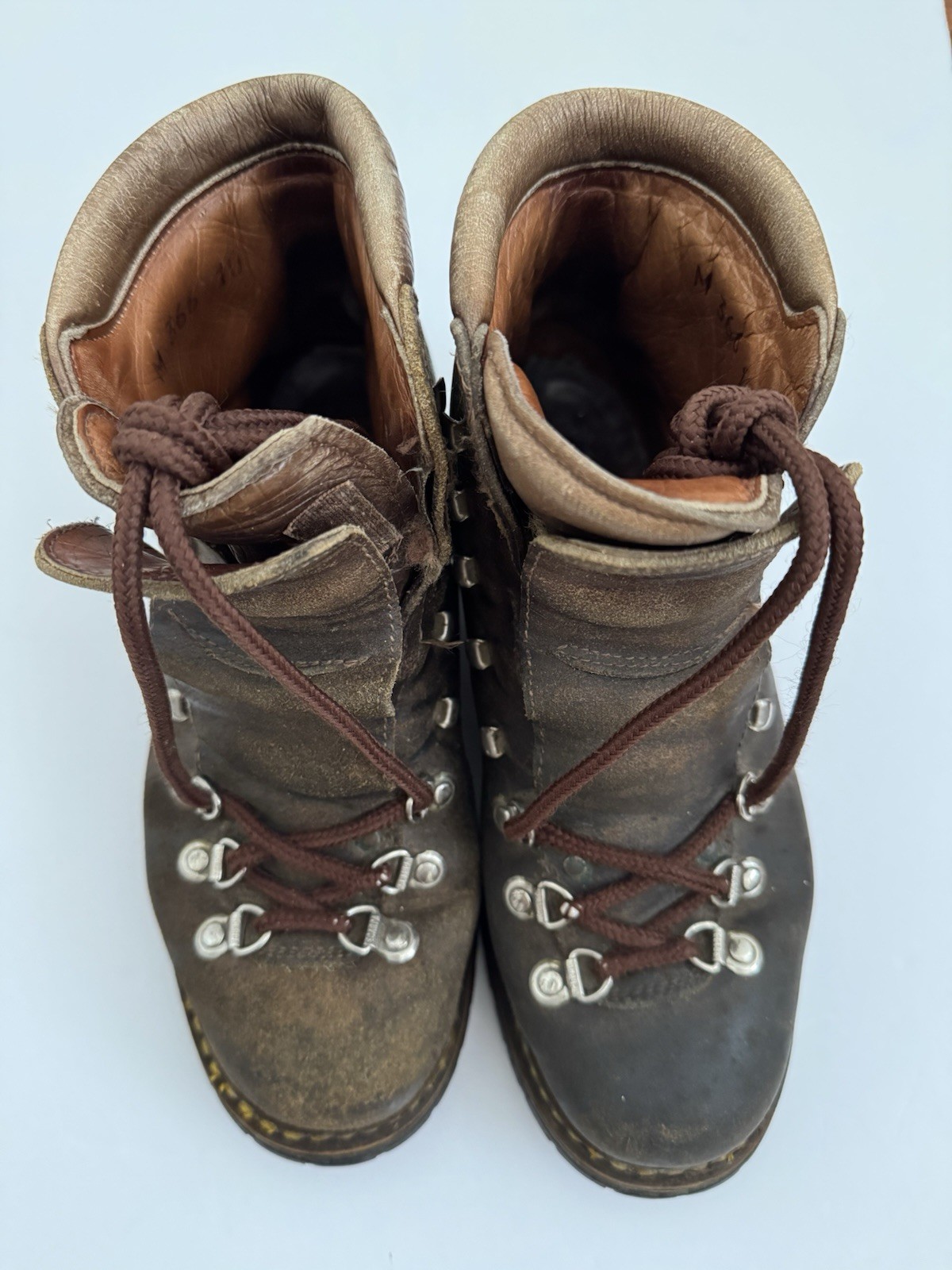 Vintage Fabiano Hiking Mens Mountaineering Hiker Backpacking Italy Boots Sz 10 Vintage Fabiano Hiking Mens Mountaineering Hiker Backpacking Italy Boots Sz 10