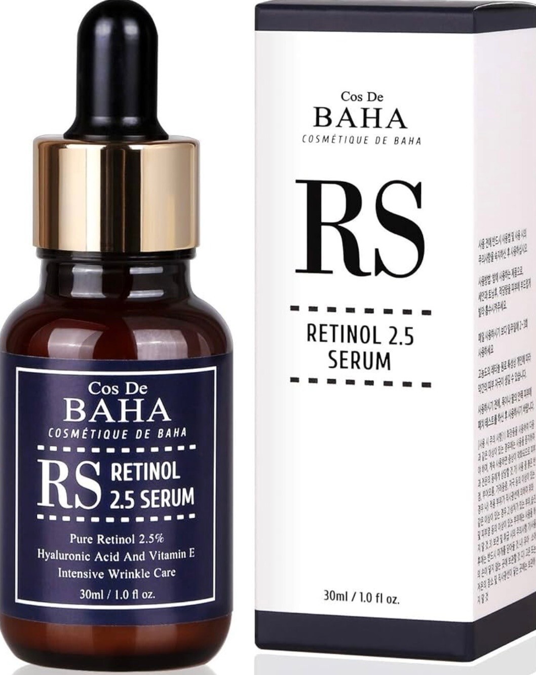 Cos De BAHA RS Retinol 2.5 Serum 30 mL NEW IN BOX Cos De BAHA RS Retinol 2.5 Serum 30 mL NEW IN BOX