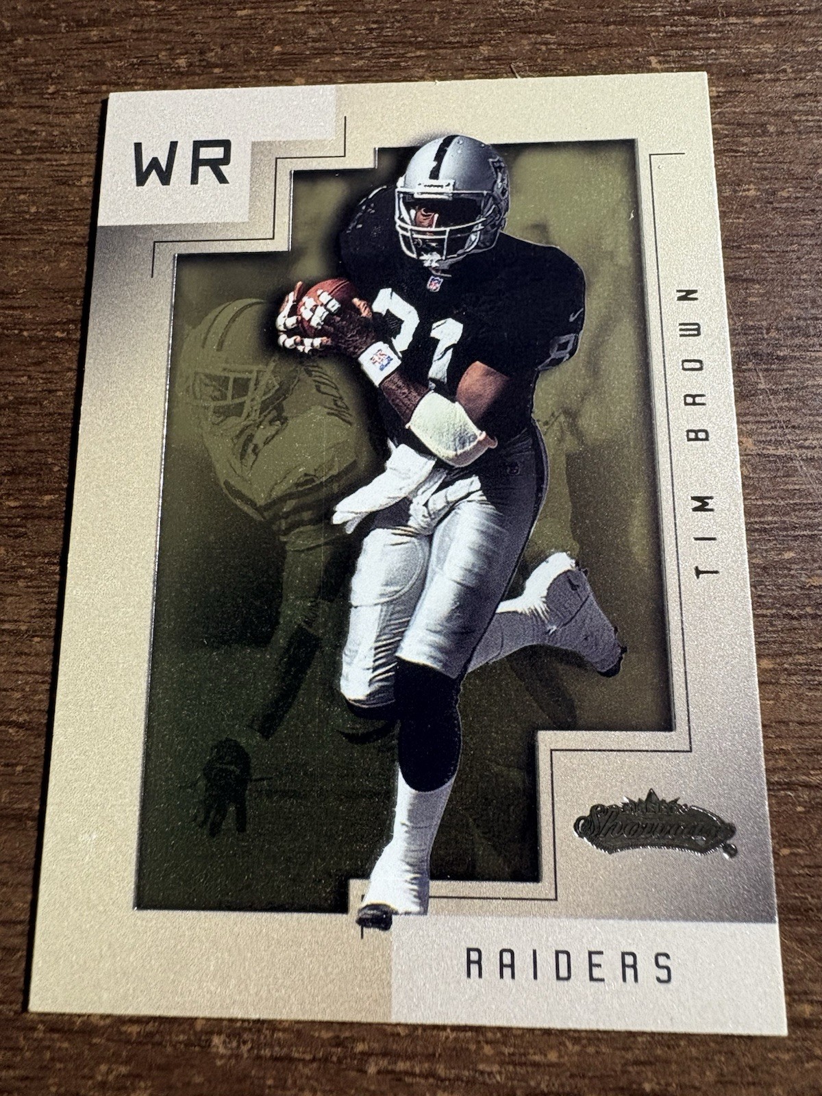 2001 Fleer Showcase Tim Brown Legacy Collection /50 Rare Raiders HOF Heisman 2001 Fleer Showcase Tim Brown Legacy Collection /50 Rare Raiders HOF Heisman