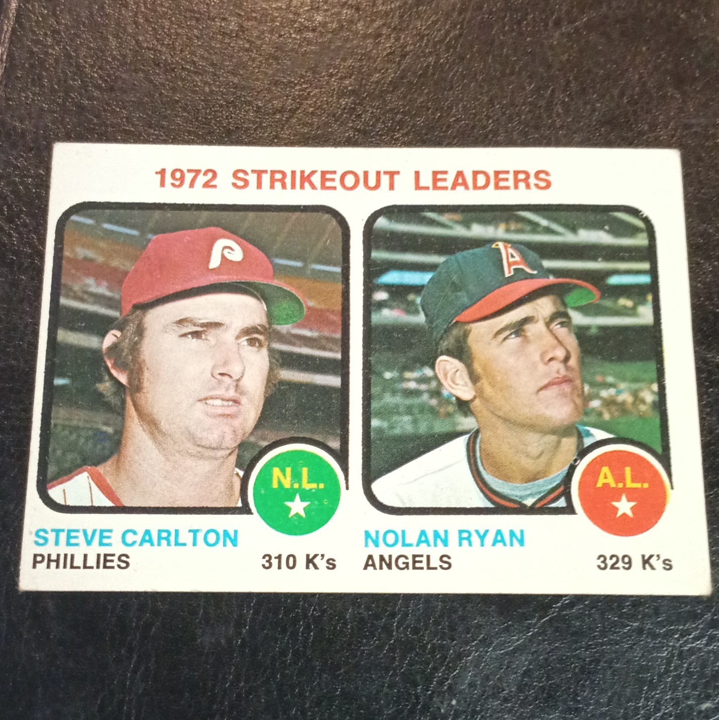 1973 Topps - League Leaders Nolan Ryan, Steve Carlton #67