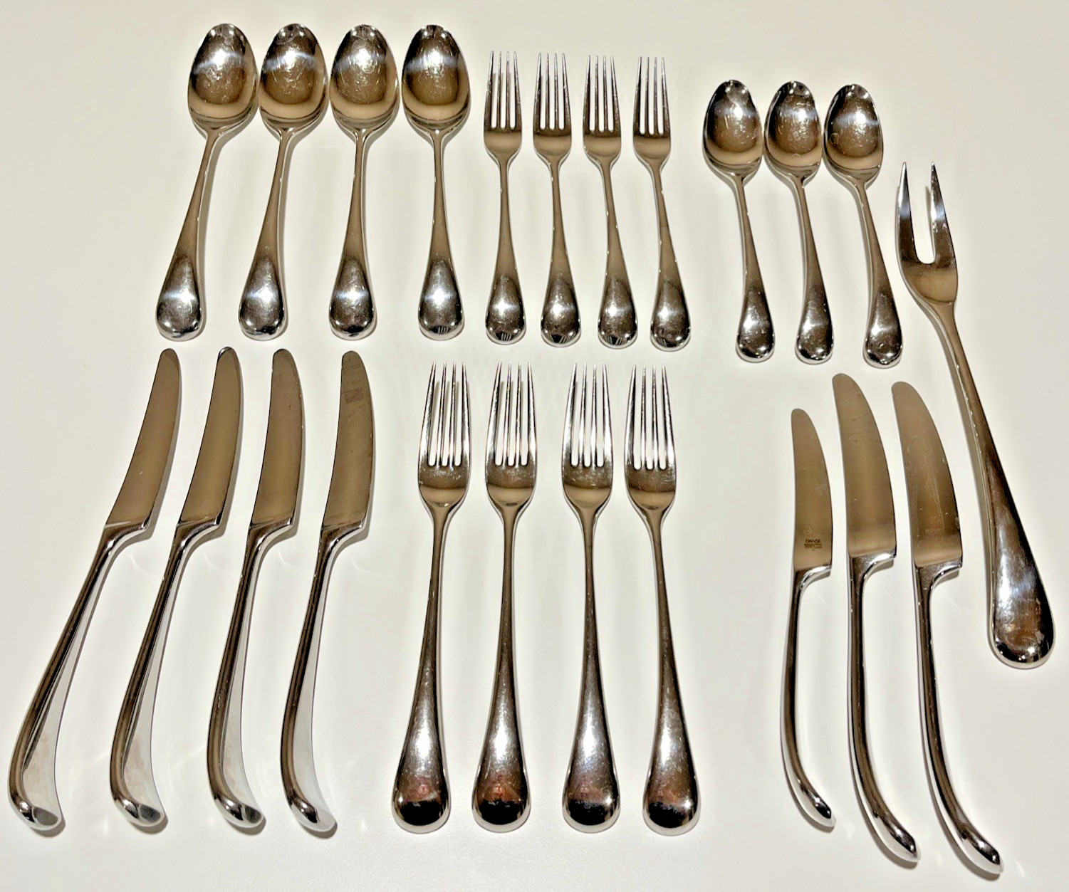 Vintage Dansk Torun Silverplate Flatware 23pc Lot - Japan Made - Vivianna Torun