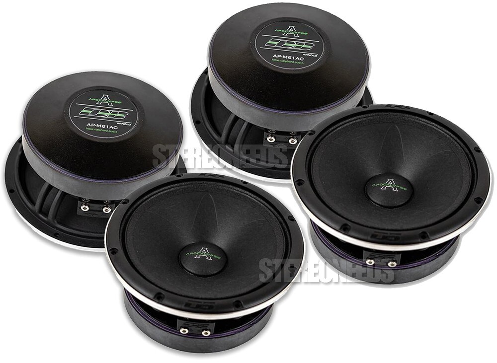 4x Deaf Bonce AP-M61AC 6.5