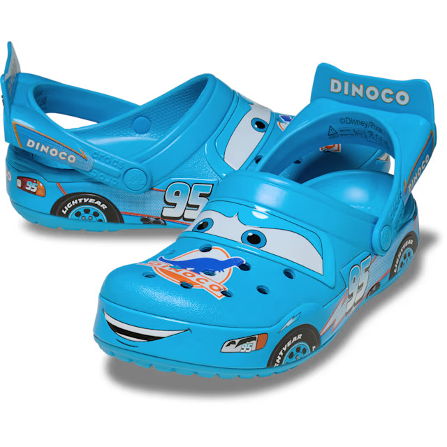 Crocs Lightning McQueen Dinoco Clog Disney Pixar Collab - Mens 4-13  Womens 6-12