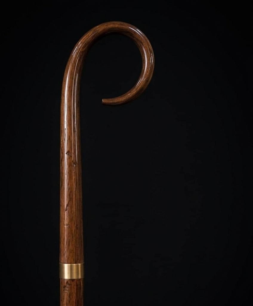 Wooden CROZIER Bishop Staff Crosier Quality Craftsmanship, 72 Wooden CROZIER Bishop Staff Crosier Quality Craftsmanship, 72