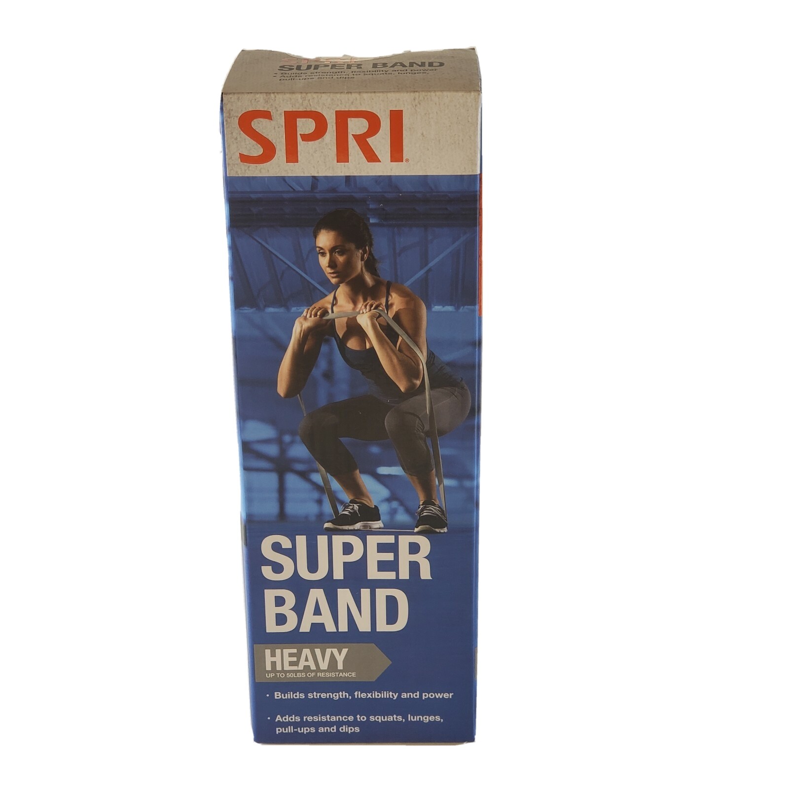 SPRI Super Band Heavy Resistance Workout Band (50lbs Of Resistance) 40” NEW