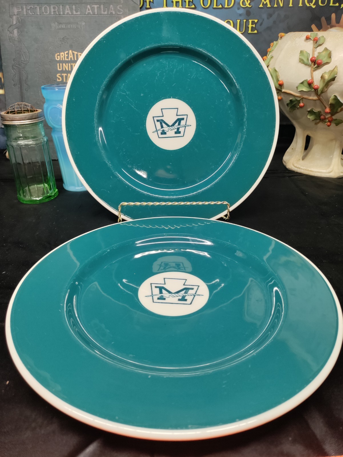 1969 Caribe China Puerto Rico Custom Metropolitan Edison Company PA Dishes 