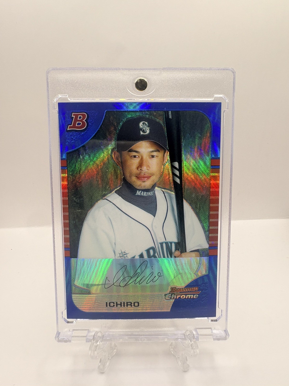 2005 Bowman Chrome - Ichiro Suzuki #95 Blue Refractor /150 2005 Bowman Chrome - Ichiro Suzuki #95 Blue Refractor /150