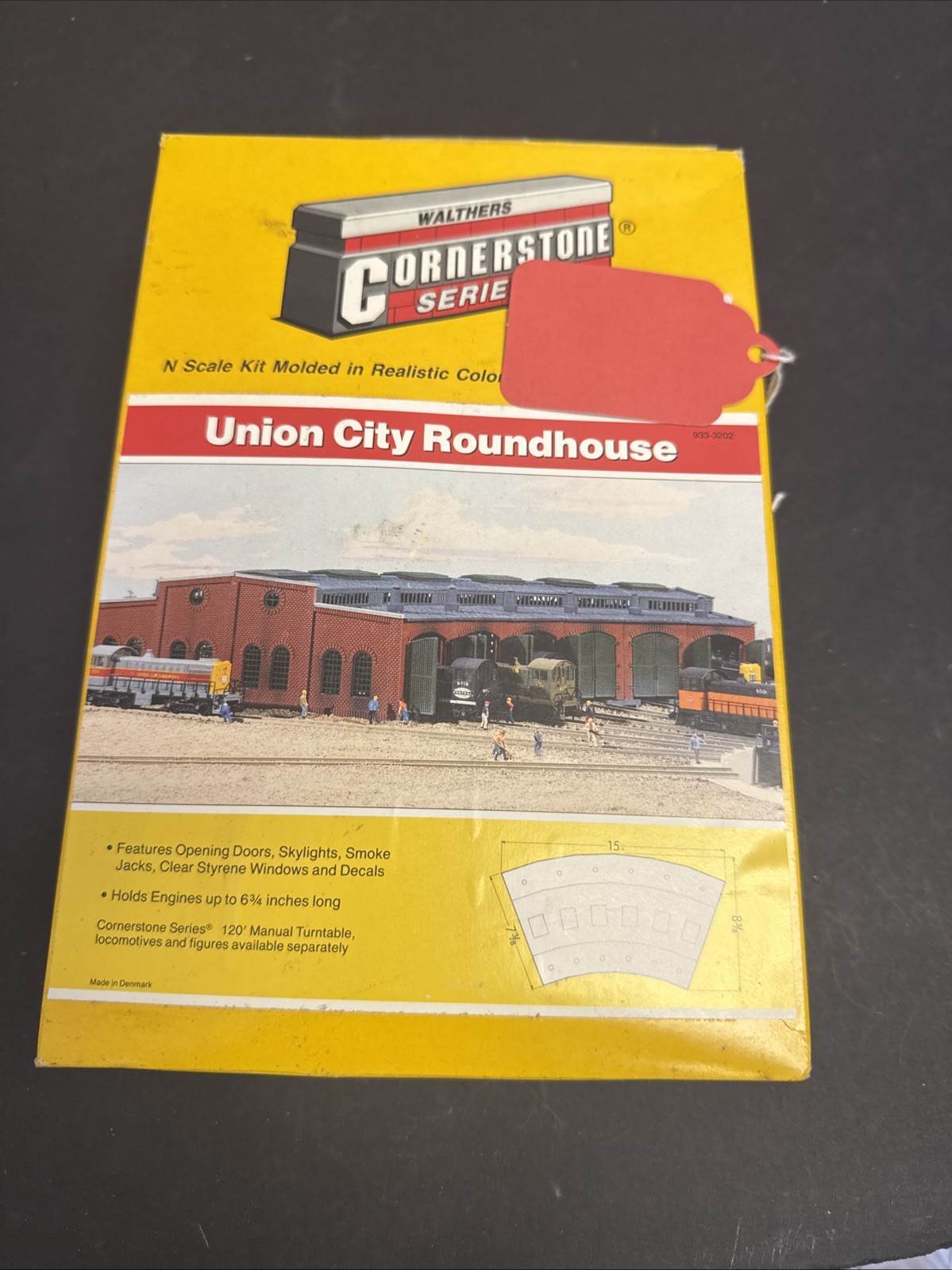 Walthers Cornerstone Union City Roundhouse Kit 933-3202