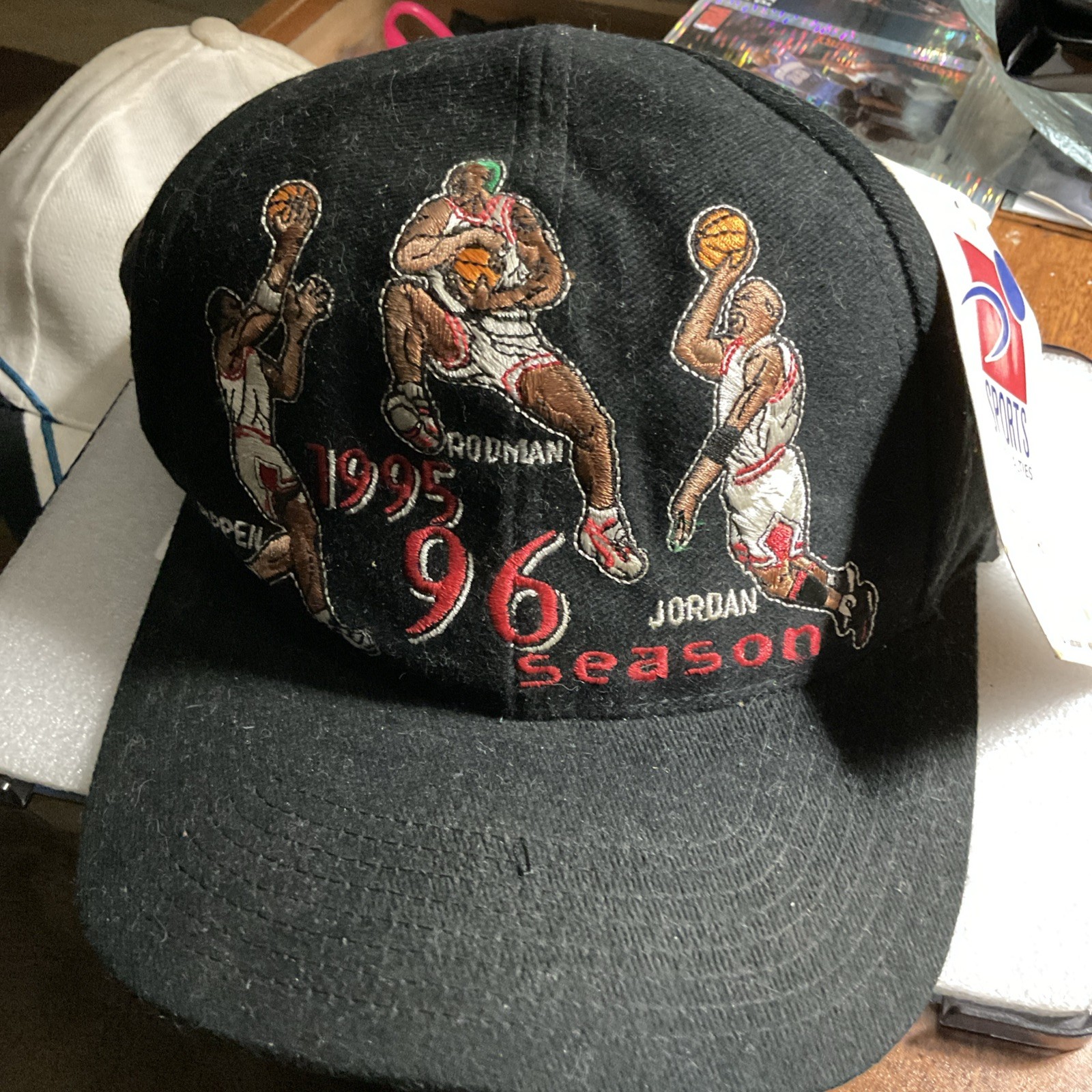 ๐๐๐Chicago Bulls Jordan Rodman Pippen Sports Specialties Vintage Snapback Hat ๐๐๐Chicago Bulls Jordan Rodman Pippen Sports Specialties Vintage Snapback Hat