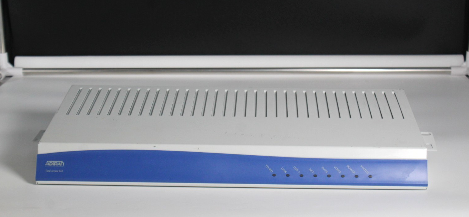 ADTRAN 2nd Generation Total Access 924 IP Business Gateway w/ Ear Racks