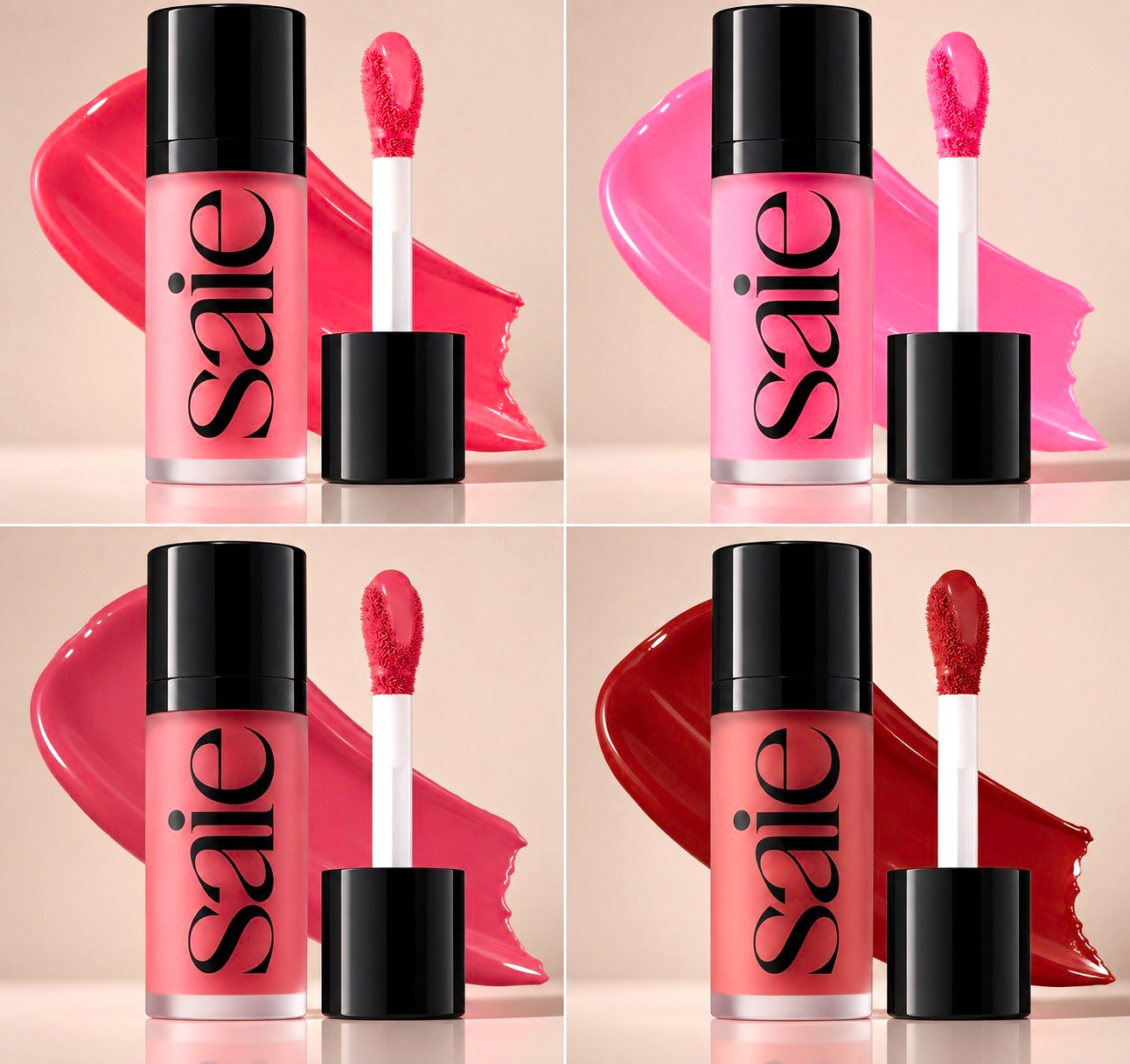 Saie Dew Blush Liquid Cream Blush Pink, Mauve & Brown Shades Saie Dew Blush Liquid Cream Blush Pink, Mauve & Brown Shades
