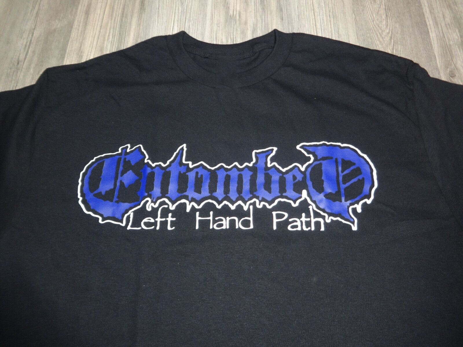 Entombed Left Hand Path Short Sleeve T Shirt Full Size S-5XL SE255