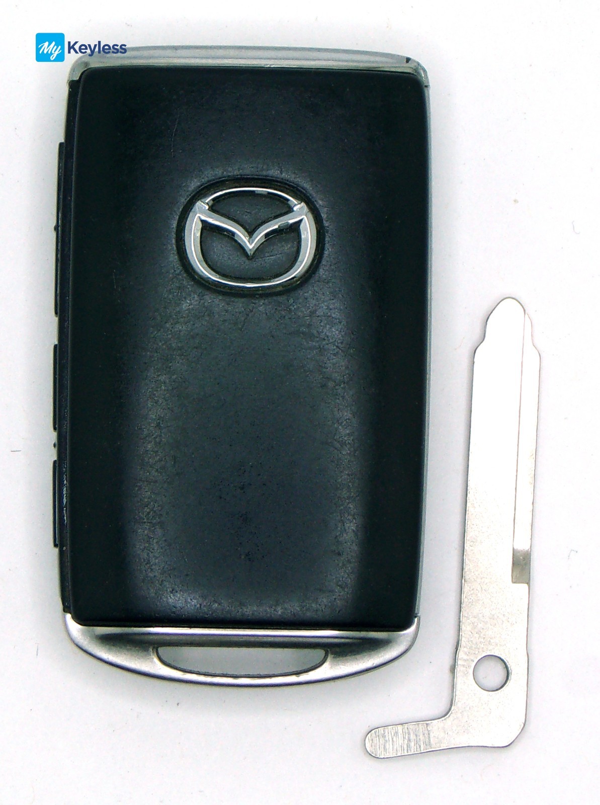 Single OEM Mazda Smartkey Remote Transmitter Four Button USED UNCUT WAZSKE13D03