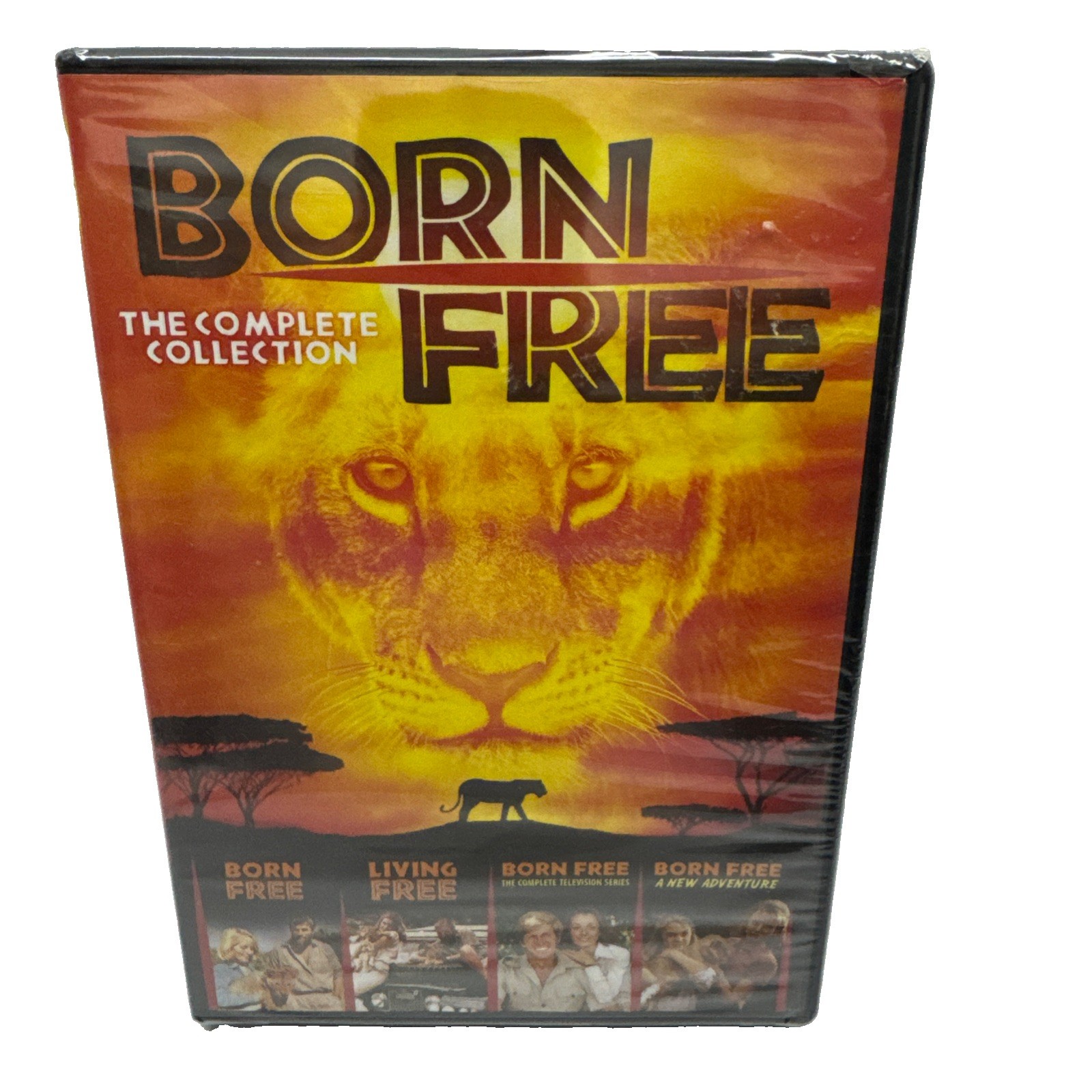 Born Free: The Complete Collection DVD Geoffrey Keen New Factory Sealed Born Free: The Complete Collection DVD Geoffrey Keen New Factory Sealed
