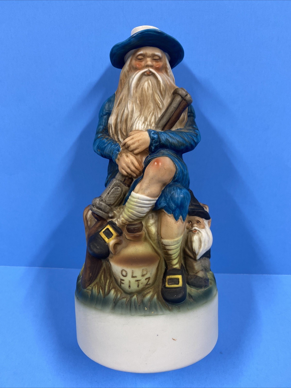 Vintage Stitzel-Weller Distillery Old Fitzgerald Rip Van Winkle Whiskey Decanter