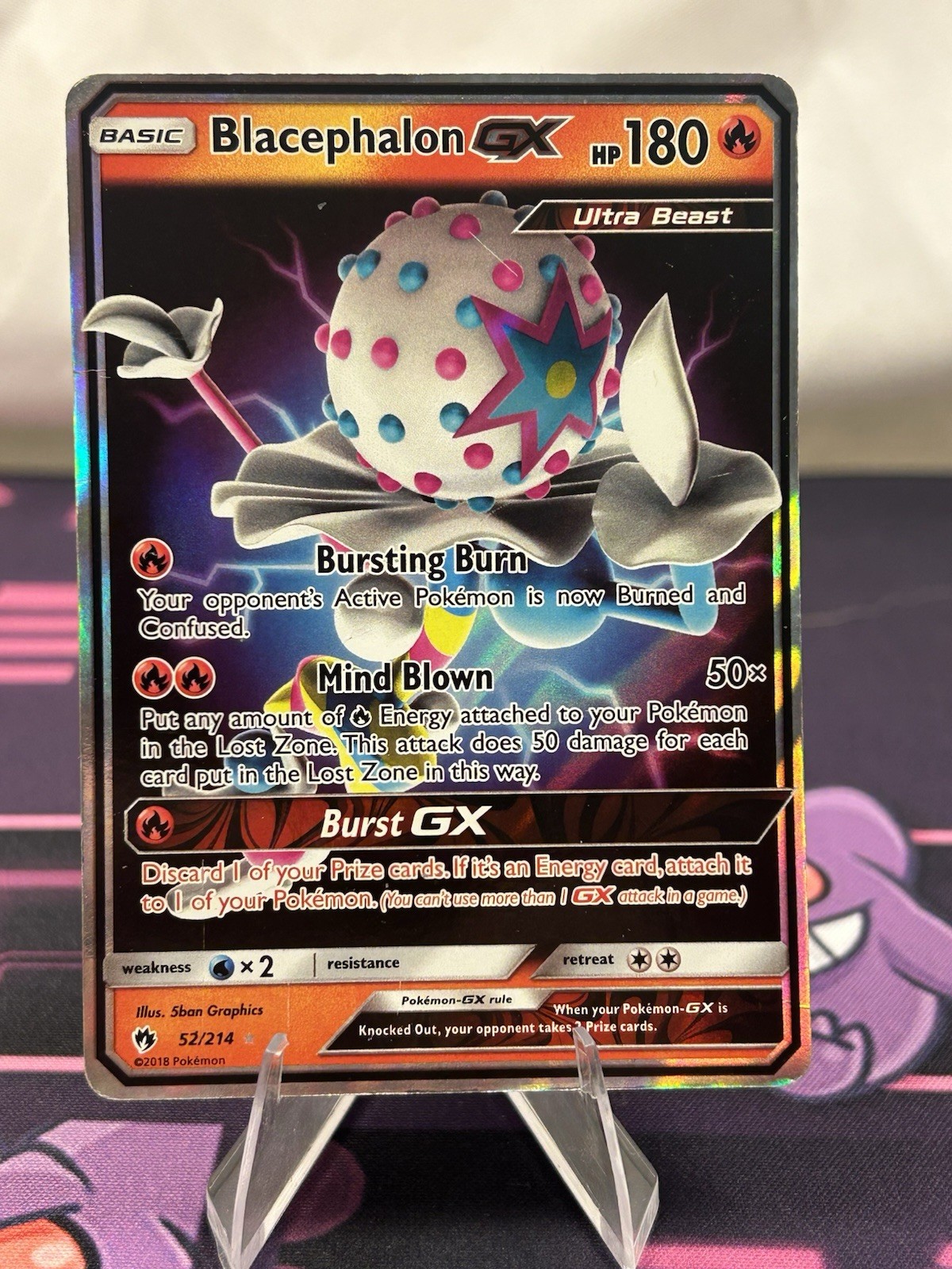SM - Lost Thunder #52/214 Blacephalon GX SM - Lost Thunder #52/214 Blacephalon GX