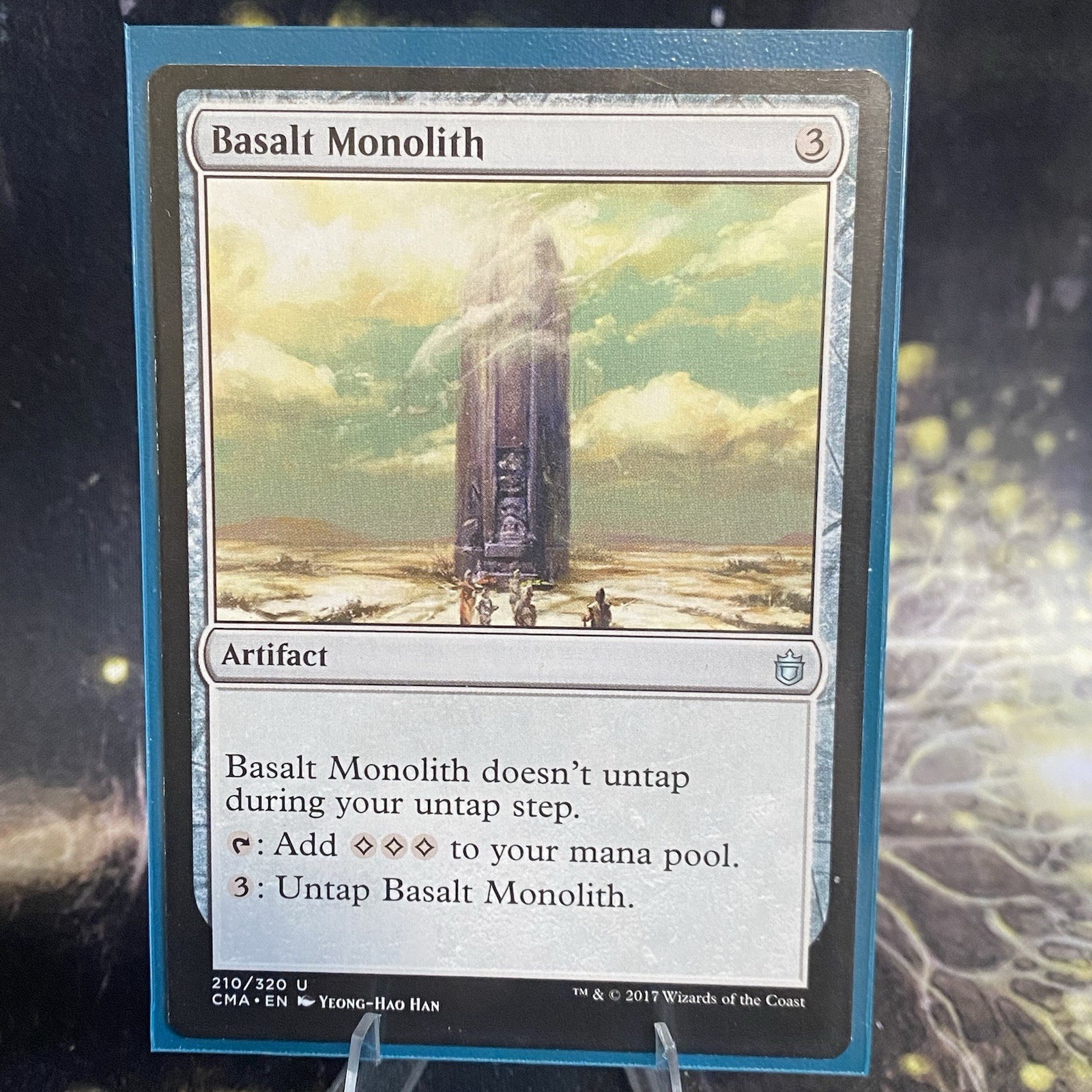 Magic the Gathering - Basalt Monolith - (210/340) Commander Anthology LP MTG Magic the Gathering - Basalt Monolith - (210/340) Commander Anthology LP MTG