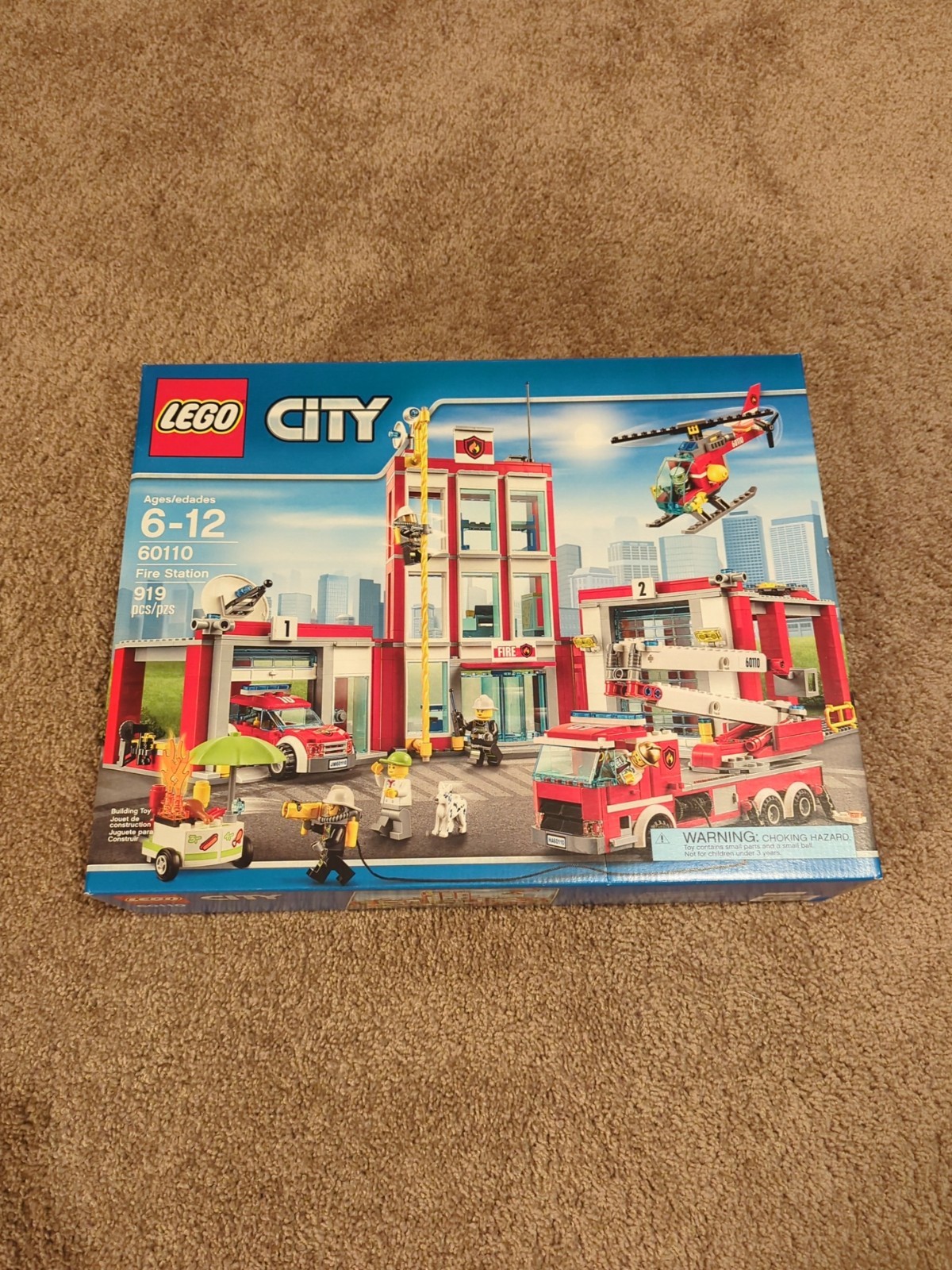 Lego City: Fire Station (60110) New Sealed Retired Lego City: Fire Station (60110) New Sealed Retired
