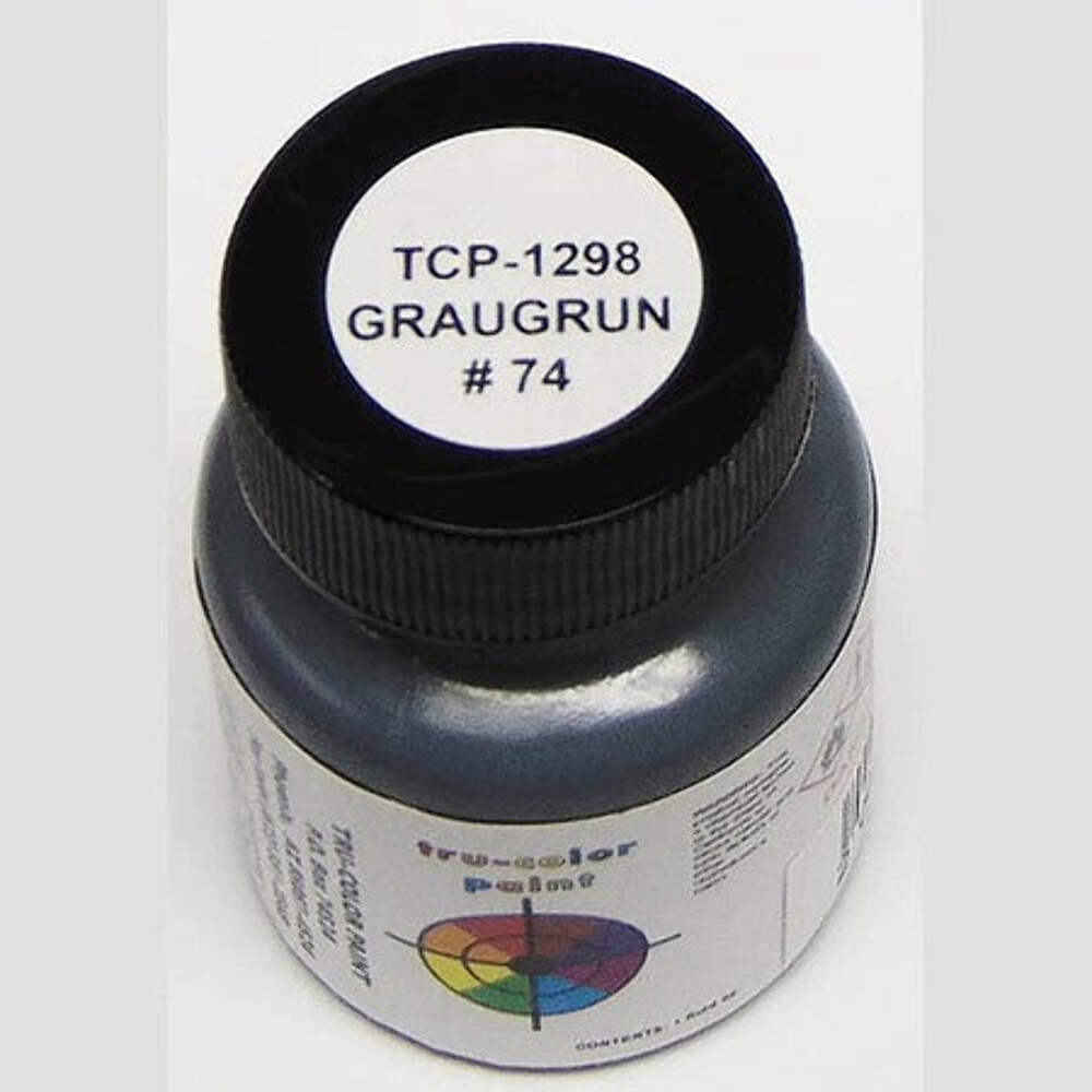 Tru-Color 1298 Graugrün #74 1 oz. Acrylic Model Paint